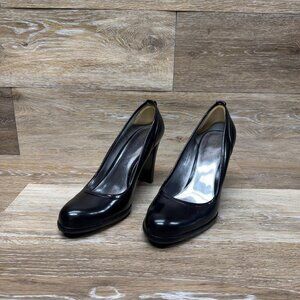Calvin Klein Collection Glossy Black Heels